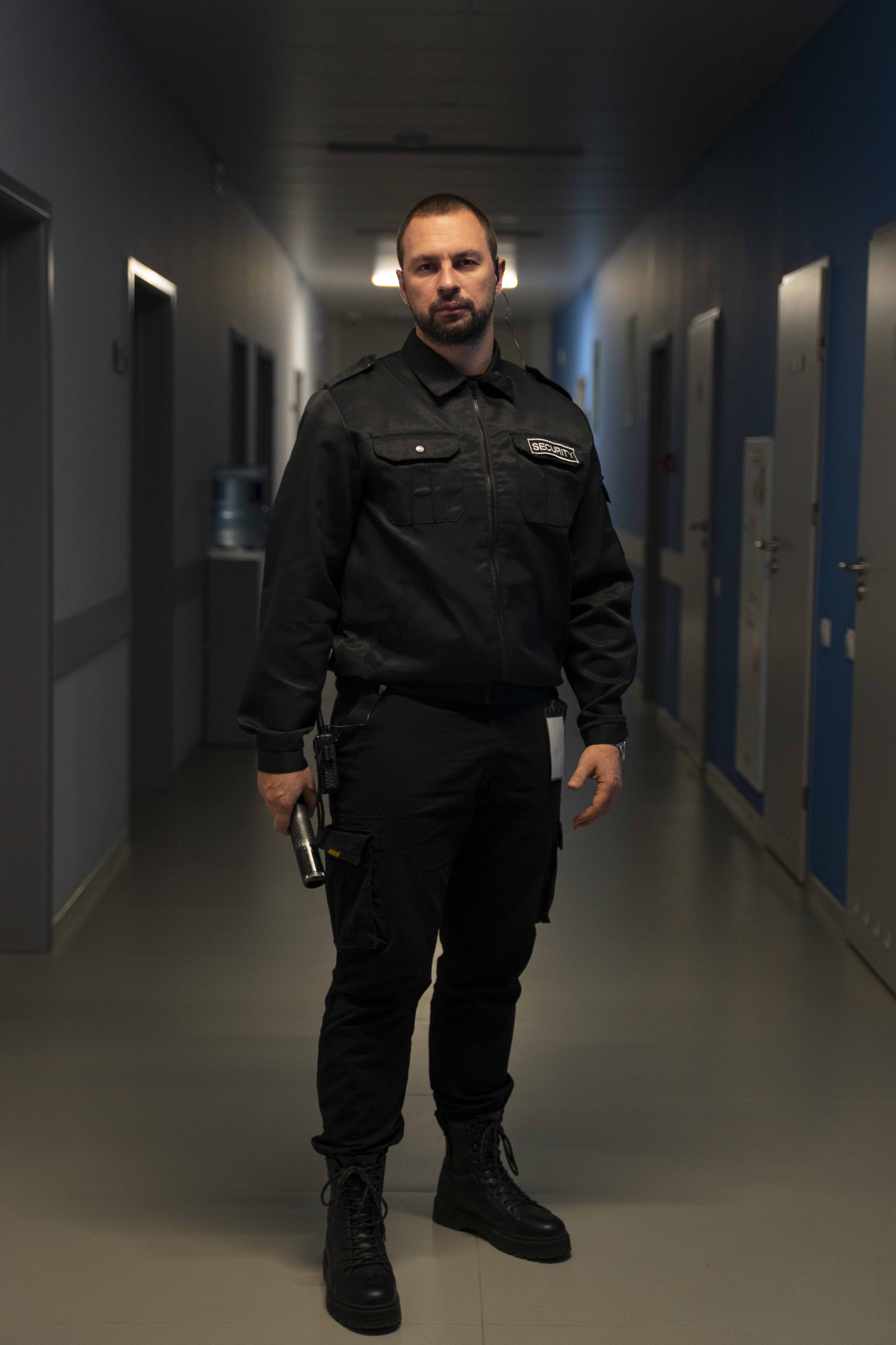 Siyah Güvenlik Üniforması - GOV-GVNL-004