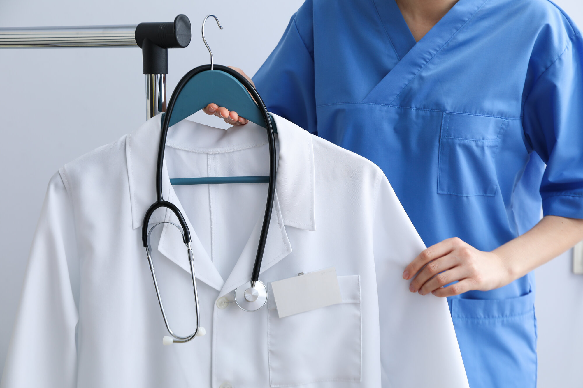 Beyaz Klasik Doktor Önlüğü - GOV-HAS-011