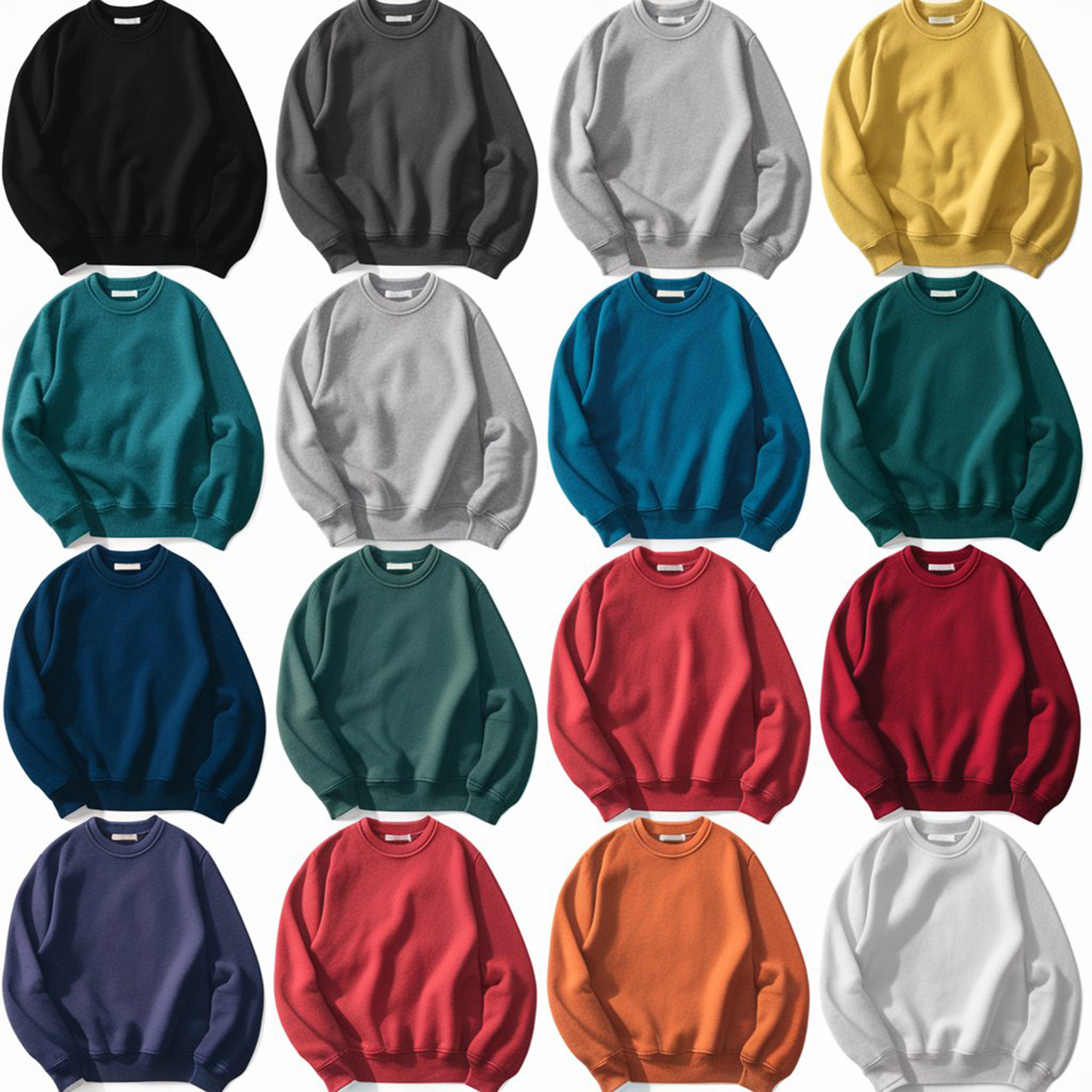 Siyah Crew Neck Sweatshirt - GOV-SSH-006