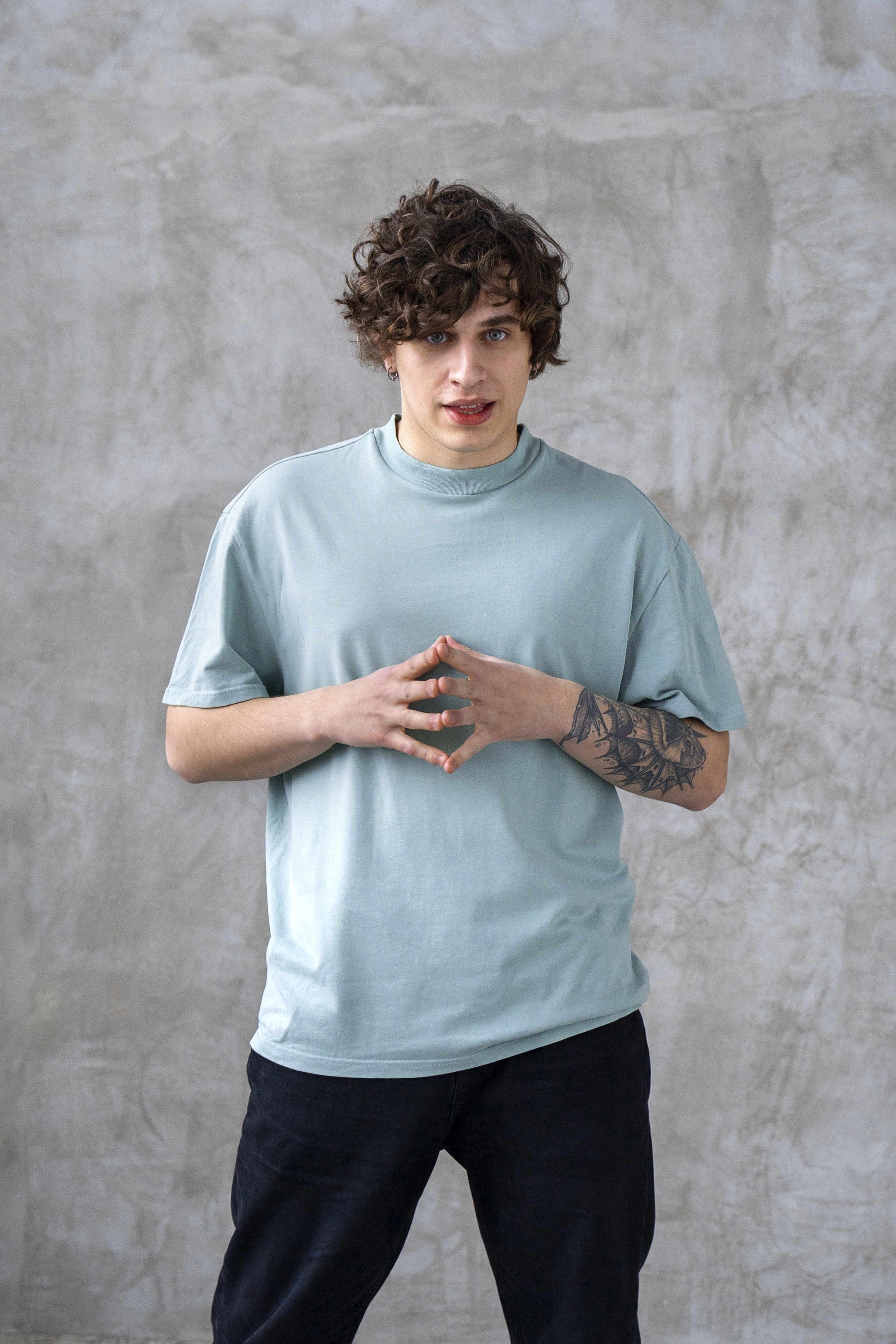 Basic T-Shirt Beyaz Pamuklu - GOV-TSB-001