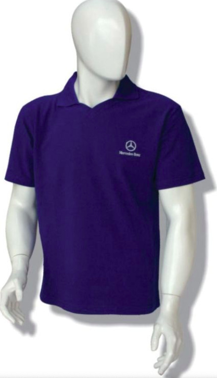 Polo T-Shirt Lacivert Düğmeli Yaka - GOV-TSP-003