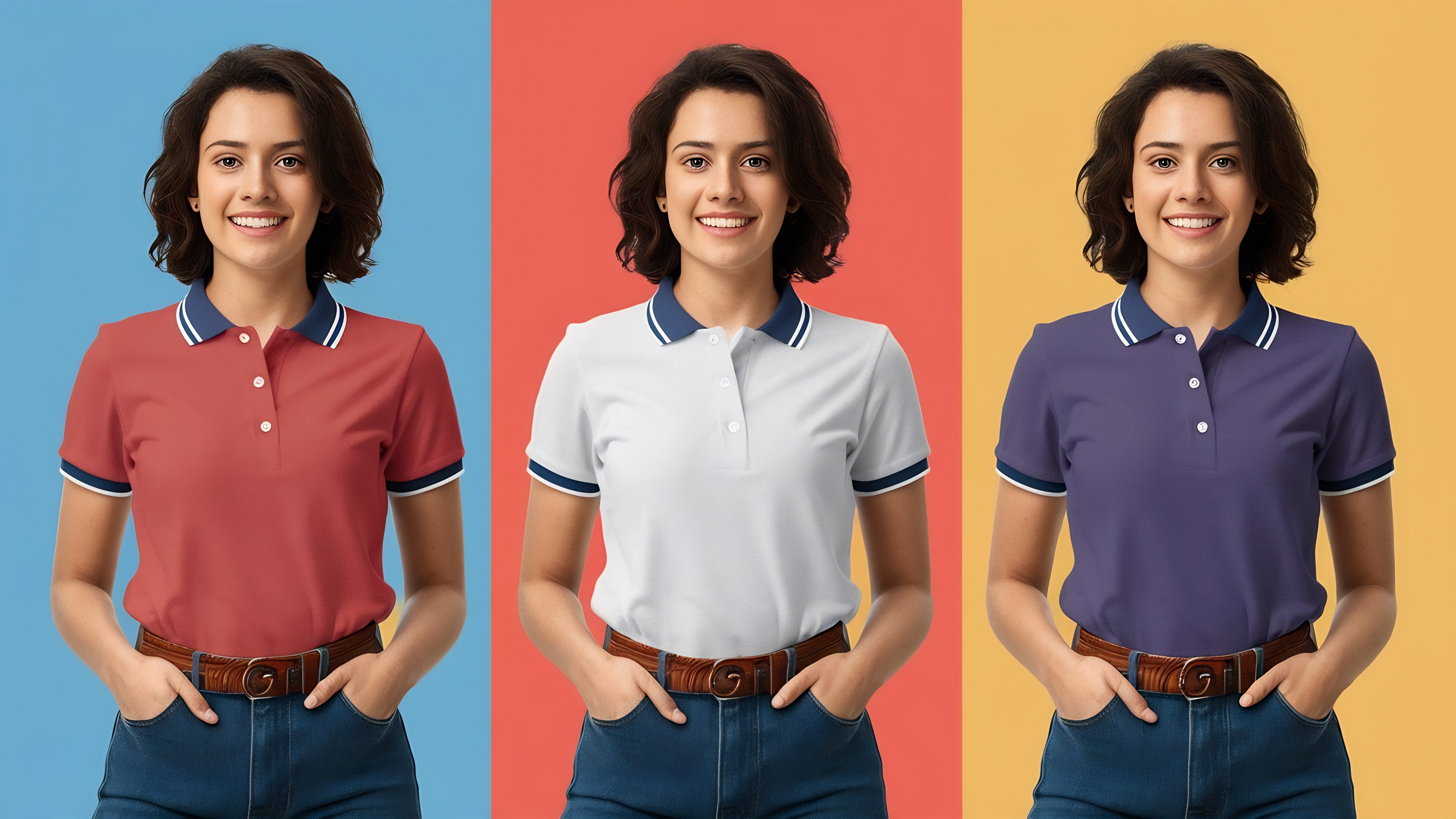 Polo T-Shirt Beyaz Etkinlik - GOV-TSP-013