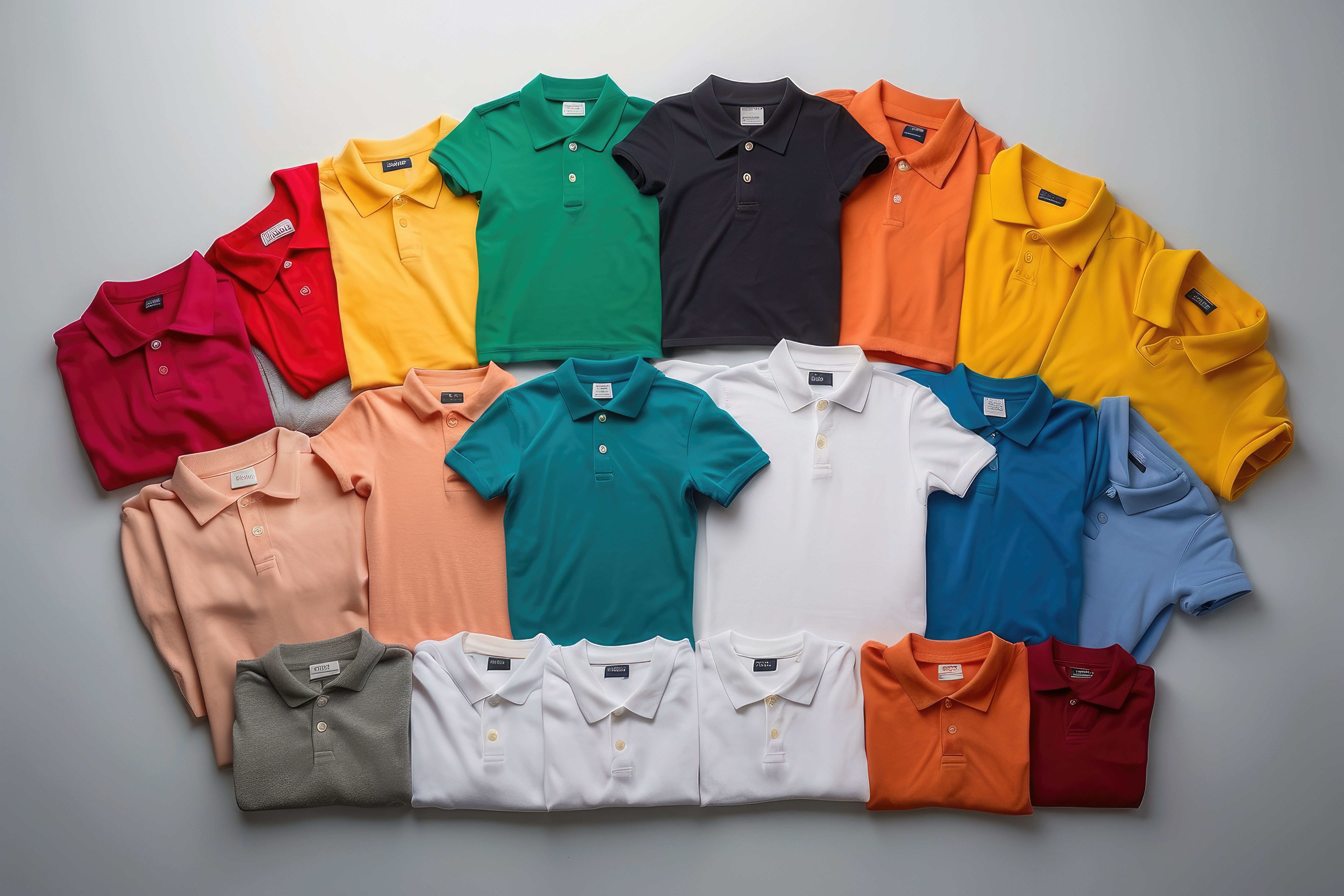 Polo T-Shirt Turuncu Promosyon - GOV-TSP-016